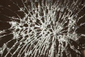 Broken Glass Prints: A shattered mirror