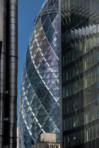 Gherkin Building Print, London
