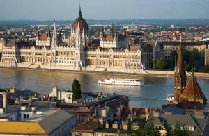 Buda Castle District Print, Danube River View