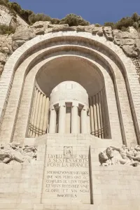 Memorial Prints: France Print: Nice War Memorial on Quai Rauba Capeu