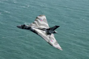 Vulcan Bomber Prints: Vulcan Jet Bomber Print at Beachy Head Airbourne