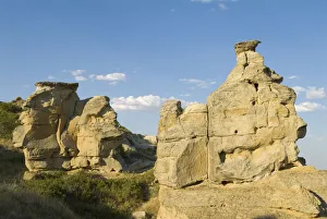 Canada, Alberta, Hoodoos sacred to the Blackfoot who believe the spirits of ancestors Canada, Alberta, Hoodoos sacred to the Blackfoot who believe the spirits of ancestors