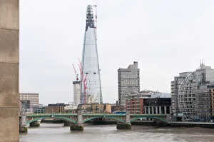 Construction of the Shard building, London, nears completion Construction of the Shard building, London, nears completion