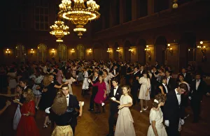 CZECH REPUBLIC, Prague Zofin Island. Young couples ballroom dancing CZECH REPUBLIC, Prague Zofin Island. Young couples ballroom dancing