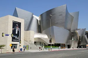Walt Disney Concert Hall on Grand Ave. Designed by Frank Gehry Walt Disney Concert Hall on Grand Ave. Designed by Frank Gehry