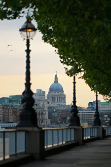UK, London, St. Pauls Cathedral from South Bank UK, London, St. Pauls Cathedral from South Bank