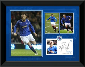 Kris Boyd Framed Player Profile, Season 2008-09 Kris Boyd Framed Player Profile, Season 2008-09