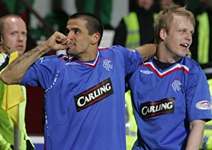 Soccer - Clydesdale Bank Premier League - Heart of Midlothian v Rangers - Tynecastle Stadium Soccer - Clydesdale Bank Premier League - Heart of Midlothian v Rangers - Tynecastle Stadium