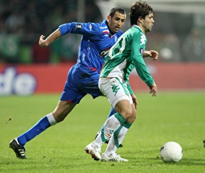 Soccer - UEFA Cup Round of 16 second leg- Werder Bremen v Rangers- Weserstadion- Soccer - UEFA Cup Round of 16 second leg- Werder Bremen v Rangers- Weserstadion-