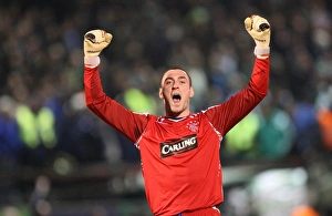 Soccer - UEFA Cup Round of 32 - Panathinaikos FC v Rangers - Apostolos Nikolaidis Stadium- Soccer - UEFA Cup Round of 32 - Panathinaikos FC v Rangers - Apostolos Nikolaidis Stadium-