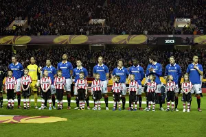 Soccer - UEFA Europe League - Round of 16 - Second Leg - Rangers v PSV Eindhoven - Ibrox Stadium Soccer - UEFA Europe League - Round of 16 - Second Leg - Rangers v PSV Eindhoven - Ibrox Stadium