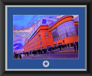 A Typical Saturday Afternoon Before Kick Off At Ibrox A Typical Saturday Afternoon Before Kick Off At Ibrox