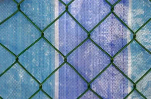 Serangoon Central Wire Fence Print