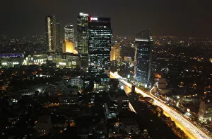 An aerial view of Indonesias capital city of Jakarta An aerial view of Indonesias capital city of Jakarta
