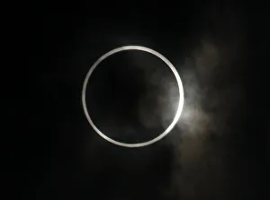 An annular solar eclipse is seen at Hirai Daini Elementary School in Tokyo An annular solar eclipse is seen at Hirai Daini Elementary School in Tokyo