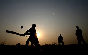 Children play cricket near the Wagah border crossing in Pakistan Children play cricket near the Wagah border crossing in Pakistan