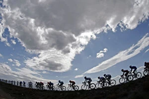Images Dated 8th July 2009: Competitors cycle during the fifth stage of the 96th Tour de France cycling race between