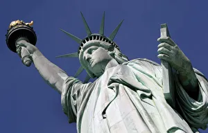 Crown of Statue of Liberty in New York harbor that will re-open to public on July 4th Crown of Statue of Liberty in New York harbor that will re-open to public on July 4th