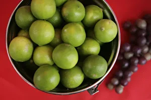 Local lemons used to prepare traditional Peruvian drink Pisco Sour are seen during Local lemons used to prepare traditional Peruvian drink Pisco Sour are seen during