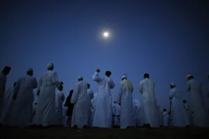 Members of the Samaritan sect take part in a traditional pilgrimage marking the holiday Members of the Samaritan sect take part in a traditional pilgrimage marking the holiday