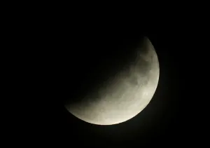 Partial Lunar Eclipse Print