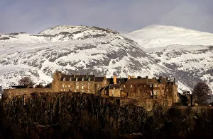 The Ochil hills are seen covered in snow behind Stirling Castle in Scotland January 18, 2005 The Ochil hills are seen covered in snow behind Stirling Castle in Scotland January 18, 2005