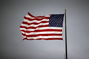 Storm clouds loom over an American flag in Convent Storm clouds loom over an American flag in Convent