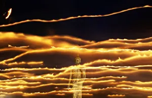Thai Buddhists encircle a large Buddha statue during Vesak Day Thai Buddhists encircle a large Buddha statue during Vesak Day