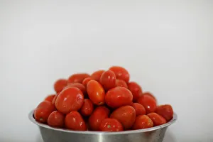 Tomatoes are seen prior to being dehydrated at the Quinta Carmelita store Tomatoes are seen prior to being dehydrated at the Quinta Carmelita store