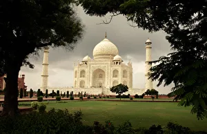 Tourists visit the Taj Mahal in the tourist city of Agra Tourists visit the Taj Mahal in the tourist city of Agra