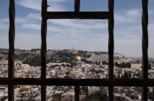 A view of the Dome of the Rock is seen from the Christian Quarter of Jerusalems Old City A view of the Dome of the Rock is seen from the Christian Quarter of Jerusalems Old City