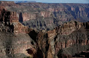The view from Eagle Point on the west rim of the Grand Canyon is seen on the Hualapai The view from Eagle Point on the west rim of the Grand Canyon is seen on the Hualapai