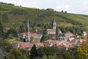 The village of Ribeauville is seen near Colmar Eastern France The village of Ribeauville is seen near Colmar Eastern France