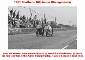 Alan Shepherd Collection: 1961 Southern 100 Junior Championship