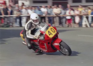 Alan Burman (Honda) 1987 Senior Manx Grand Prix Alan Burman (Honda) 1987 Senior Manx Grand Prix