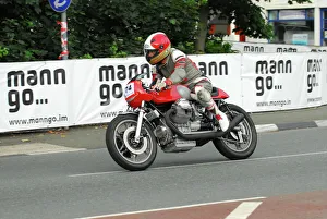 Brian Cowan (Guzzi) 2013 Classic TT Parade Lap Brian Cowan (Guzzi) 2013 Classic TT Parade Lap