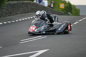Brian Kelly & Jamie Scarffe (DMR Honda) 2005 Sidecar TT Brian Kelly & Jamie Scarffe (DMR Honda) 2005 Sidecar TT