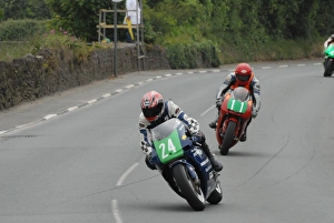 Carl Salvage (Yamaha) and Phil Wakefield (Honda) 2009 Post TT Carl Salvage (Yamaha) and Phil Wakefield (Honda) 2009 Post TT