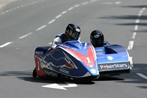 Dave Molyneux & Dan Sayle (DMR Suzuki) 2008 Sidecar TT Dave Molyneux & Dan Sayle (DMR Suzuki) 2008 Sidecar TT