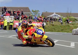 David Jefferies at Signpost Corner, 2000 Junior TT David Jefferies at Signpost Corner, 2000 Junior TT