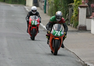 Dirk Kaletsch (Honda) leads Derek Whalley (Honda) 2004 Lightweight 400 TT Dirk Kaletsch (Honda) leads Derek Whalley (Honda) 2004 Lightweight 400 TT