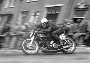 Bill Doran on Bray Hill: 1953 Senior TT Bill Doran on Bray Hill: 1953 Senior TT