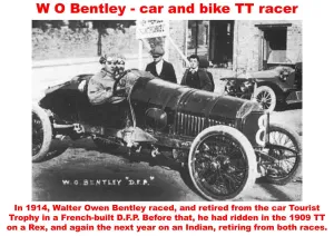 W O Bentley Print - 1914 TT Racer