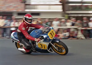 Ian Mitchell (Suzuki) 1987 Senior Manx Grand Prix Ian Mitchell (Suzuki) 1987 Senior Manx Grand Prix