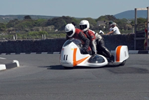 Ian Salter & Debbie Salter (M R Equipe Norton) 2009 Pre TT Classic Ian Salter & Debbie Salter (M R Equipe Norton) 2009 Pre TT Classic