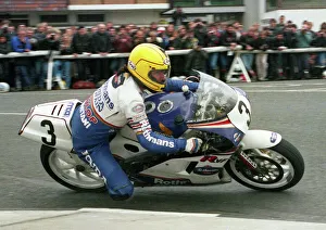 Joey Dunlop at Parliament Square: 1986 Formula One TT Joey Dunlop at Parliament Square: 1986 Formula One TT