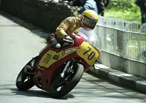 Images Dated 28th July 2016: John Caffrey (Pinnacle Ducati) 1985 Senior TT