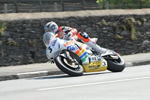 John McGuinness at Kirk Michael: 2008 Senior TT John McGuinness at Kirk Michael: 2008 Senior TT