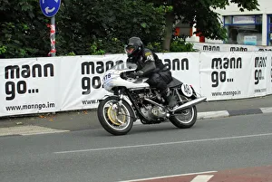 Jon Schultz (Triumph) 2013 Classic TT Parade Lap Jon Schultz (Triumph) 2013 Classic TT Parade Lap