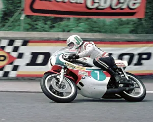 Mick Grant at Parliament Square: 1974 Junior TT Mick Grant at Parliament Square: 1974 Junior TT